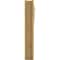 Ekena Millwork 6-in W x 34-in D x 40-in H Balboa Slat Rough Cedar Woodgrain TimberThane Outlooker, Primed Tan OUTUR060X34X40BOA24RCPR - alternate 6